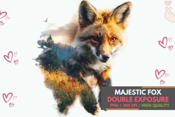 Crafting Visual Stories with the Running Fox Double Exposure Sublimation