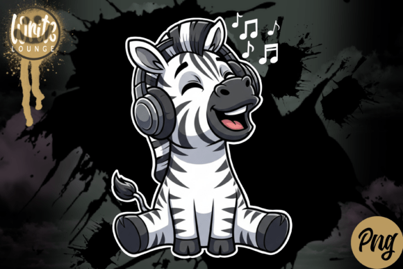 Happy Zebra Music Lover: Infusing Projects with Rhythm
