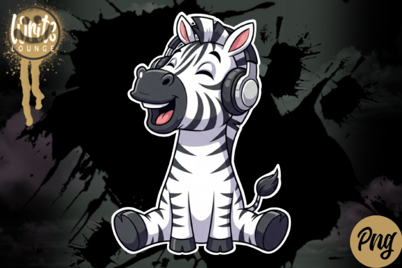 Music Zebra: Infusing Safari Charm into Your Design Projects